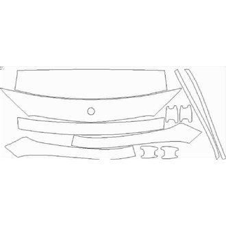 2020- Mercedes GLS Class AMG Line Wear & Tear pre cut kit