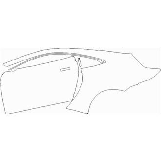 2021- Aston Martin Vantage Coupe Full Left Side pre cut kit