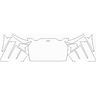 2021- Aston Martin Vantage Coupe Rear Diffuser pre cut kit