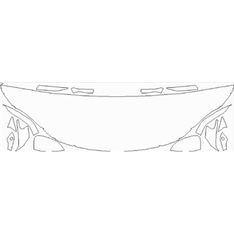 2021- Aston Martin Vantage Roadster Partial Hood pre cut kit
