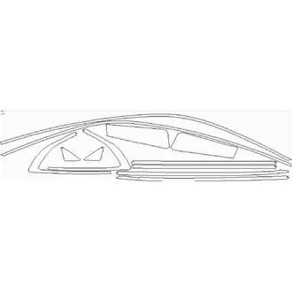 2021- Audi RS5 Sportback Window Trim pre cut kit