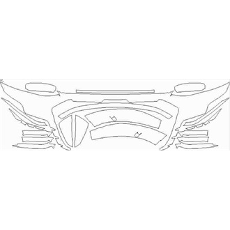 2021- Audi e-tron GT Base Gloss Black Trim pre cut kit
