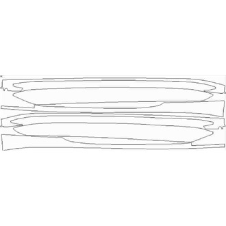 2021- BMW M4 Competition Rocker Panels pre cut kit