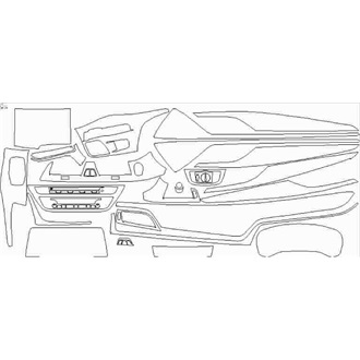 2021- BMW M5 Base/Competition Interior Trim pre cut kit