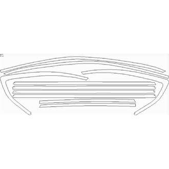 2021- Bentley Bentayga Speed Window Trim pre cut kit