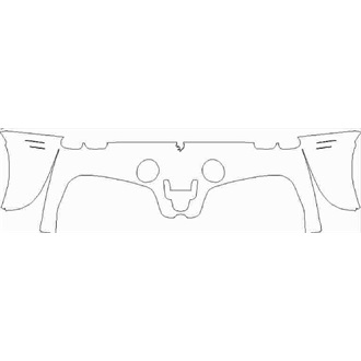 2021- Ferrari SF90 Spider Rear Bumper pre cut kit