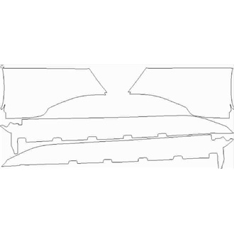 2021- Ferrari SF90 Spider Rocker Panels pre cut kit
