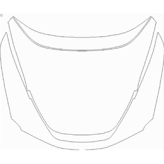 2021- Ferrari SF90 Strider Hood pre cut kit