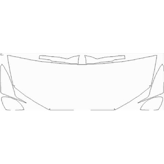 2021- Ford Mustang Mach-E Base Partial Hood pre cut kit