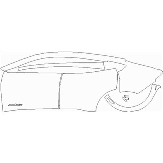 2021- Ford Mustang Mach-E First Edition, AWD Full Left Side pre cut kit