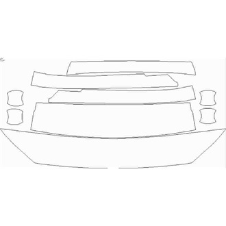 2021- Hyundai Kona N Line Wear & Tear - Cab Top with Roof Rails pre cut kit