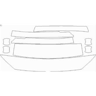2021- Hyundai Kona N Line Wear & Tear - Cab Top without Roof Rails pre cut kit
