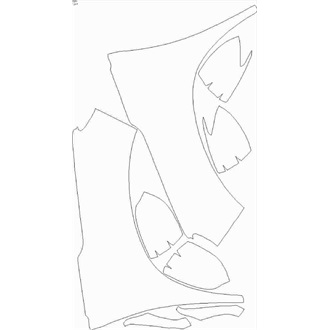 2021- Hyundai Santa Fe Base Fender pre cut kit