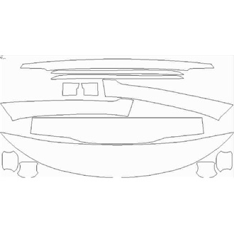 2021- KIA Sorento 2, 3, 4 Wear & Tear with Panoramic Sunroof pre cut kit
