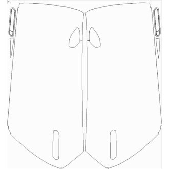 2021- Lamborghini Huracan STO Doors pre cut kit