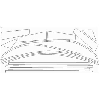 2021- Mercedes A Class AMG A35 Hatchback Window Trim pre cut kit