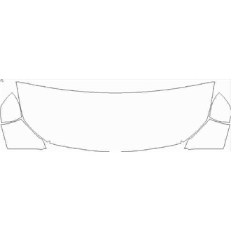 2021- Mercedes A Class AMG A35 Saloon Partial Hood pre cut kit