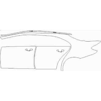 2021- Mercedes E Class E63S Saloon Full Left Side pre cut kit