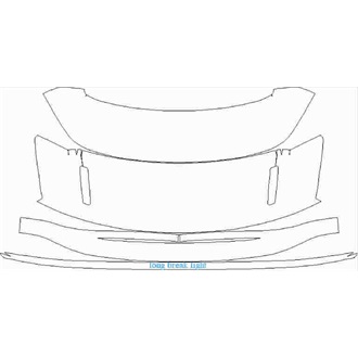 2021- Porsche 911 GT3 Rear Deck Lid pre cut kit