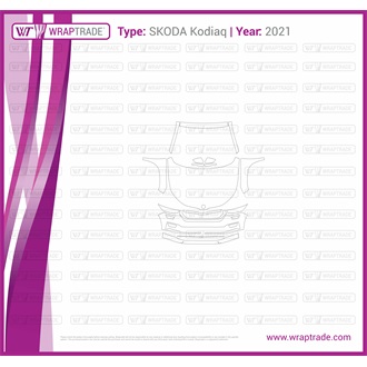 2021 Skoda Kodiaq Dynamic Front Pattern
