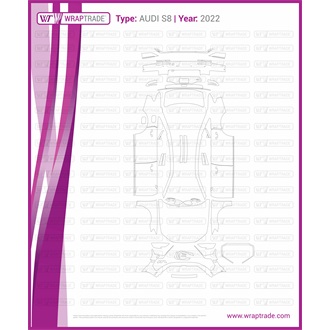 2022 Audi S8 Base Full Pattern