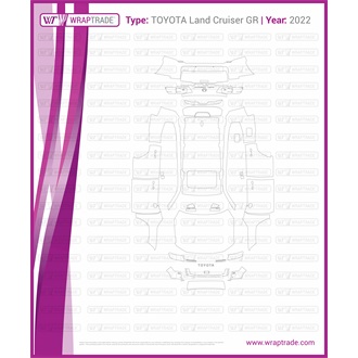 2022 Toyota Land Cruiser GR Full Pattern