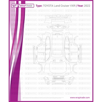 2022 Toyota Land Cruiser VXR Full Pattern