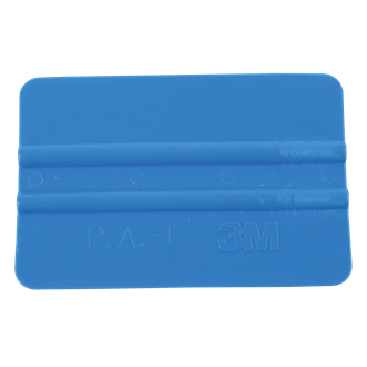 3M blue plastic squeegee