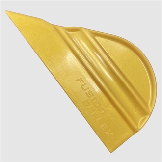 Fusion Gold Reflex squeegee with a pointed edge design in golden colour, 15 cm
