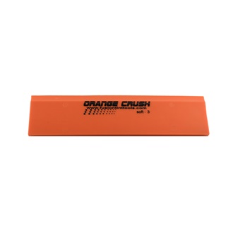 Fusion Orange Crush Squeegee Blade, 20 cm long, durometer 92, single bevel