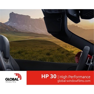 Global HP30 0,51x30M színezett-fémezett autóüveg fólia ABG jelölés nélkül