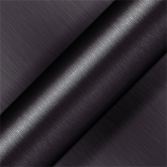 IrisTek MBK0 Metal Brushed Black Car Wrapping Film 1,52×18M