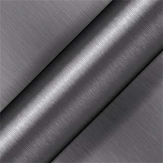 IrisTek MBJ8 Metal Brushed Tungsten Steel Car Wrapping Film 1,52×18M