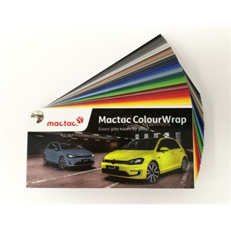 Mactac ColourWrap mintakönyv