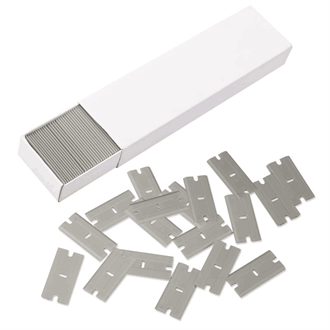 Plastic Razor Blades, grey (box of 100)