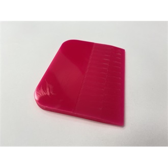 Pink PPF squeegee ECO 10 cm, hard, for paint protection film applications