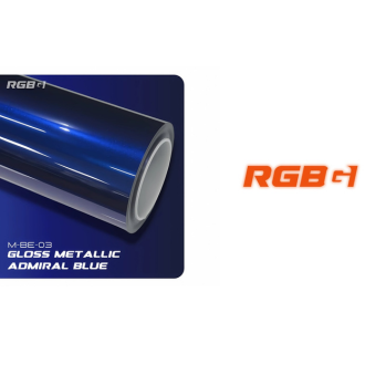 RGBG PPF Gloss Metallic Admiral Blue Paint Protection Film 1,52x18m