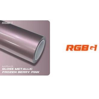 RGBG PPF Gloss Metallic Frozen Berry Pink Paint Protection Film 1,52x18m