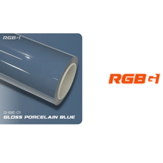 RGBG PPF Gloss Porcelain Blue Paint Protection Film 1,52x18m