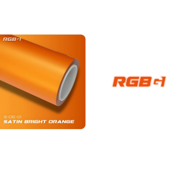 RGBG PPF Satin Bright Orange Paint Protection Film 1,52x18m