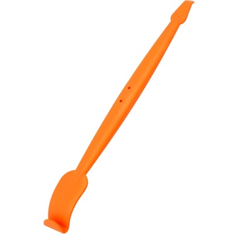 Single Magnetic Wrap Stick, unique squeegee designed for hard-to-reach spots, orange