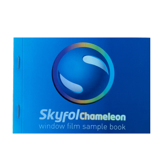SkyFol Chameleon window film sample book
