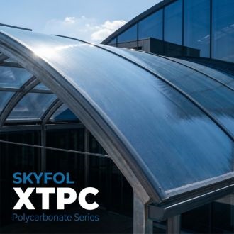 SkyFol Exterior 70PC 1,52x15M 70%-os fényáteresztésű, extra hővédő kültéri fólia polikarbonátra