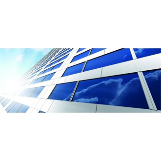 SkyFol XT15 SL PC 1,52X30M aluminium metallized exterior film for sloped polycarbonate without scratch-resistant coating