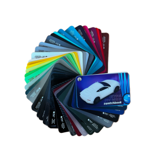 SkyFol PPF Wrap coloured paint protection films sample book