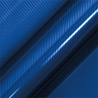 SkyFol PPF Wrap Blue Carbon PU film super high gloss 1,52×10M