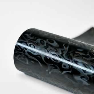 TERMINAX Damask Steel Black 1,52x15M PU paint protection film