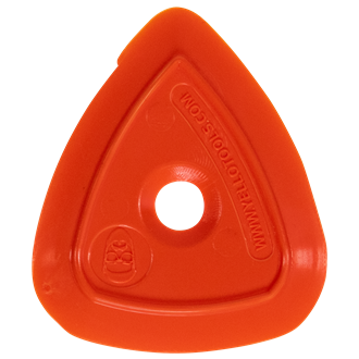 Yel-Lo Plek Blade Orange squeegee