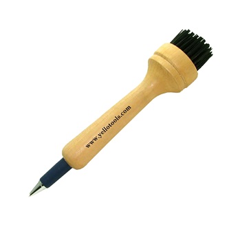 YelloTools YelloBrush tool for finishing on rivets and for punching bubbles