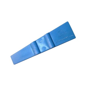 YelloTools YelloMini Blue, soft squeegee cut to a thin shape
